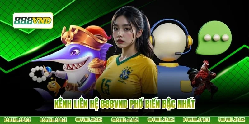 Kênh liên hệ 888VND phổ biến bậc nhất